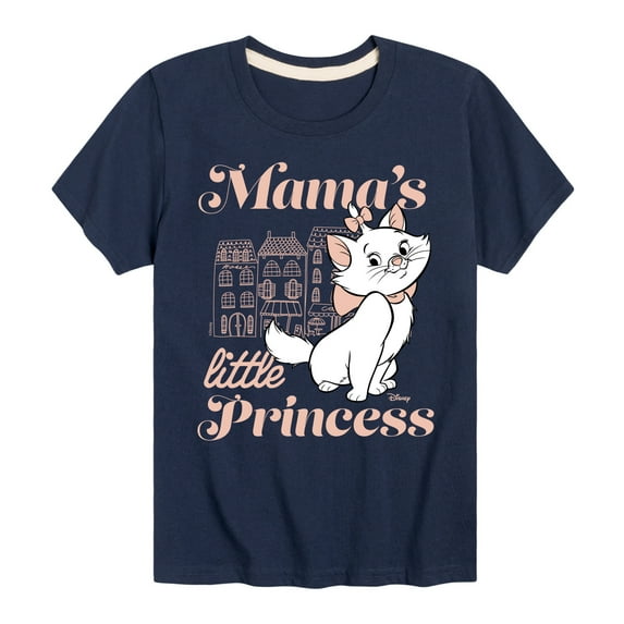 Disney - The Aristocats - Mamas Little Princess - Youth And Toddler Short Sleeve Graphic T-Shirt