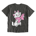thumbnail image 1 of Disney The Aristocats Marie Bow Women's Short Sleeve Graphic T-Shirt (Dark Heather, S-XXL), 1 of 4