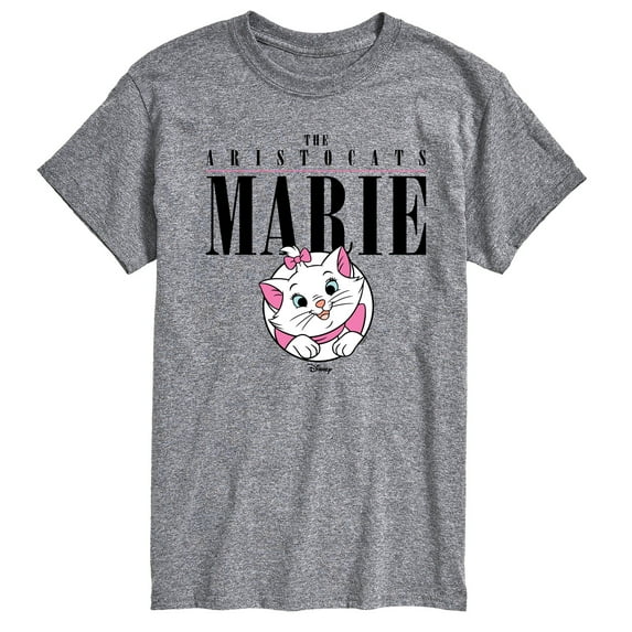 Disney - The Aristocats - Marie Collegiate - Men's Short Sleeve Graphic T-Shirt