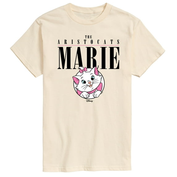 Disney - The Aristocats - Marie Collegiate - Men's Short Sleeve Graphic T-Shirt