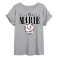 thumbnail image 1 of Disney - The Aristocats - Marie Collegiate - Women's Oversized Graphic T-Shirt, 1 of 5