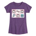 thumbnail image 1 of Disney - The Aristocats - Marie Grid - Girls Fitted Short Sleeve Graphic T-Shirt, 1 of 5