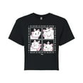thumbnail image 1 of Disney - The Aristocats - Marie Grid - Junior's Cropped Graphic T-Shirt, 1 of 5