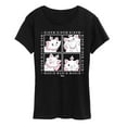 thumbnail image 1 of Disney - The Aristocats - Marie Grid - Women's Short Sleeve Graphic T-Shirt, 1 of 5