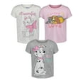thumbnail image 1 of Disney The Aristocats Marie Toddler Girls 3 Pack Pullover T-Shirts Infant to Big Kid, 1 of 5