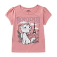 thumbnail image 1 of Disney The Aristocats Marie the Cat Short Sleeve T-Shirt (Girls), Sizes 7-12, 1 of 4