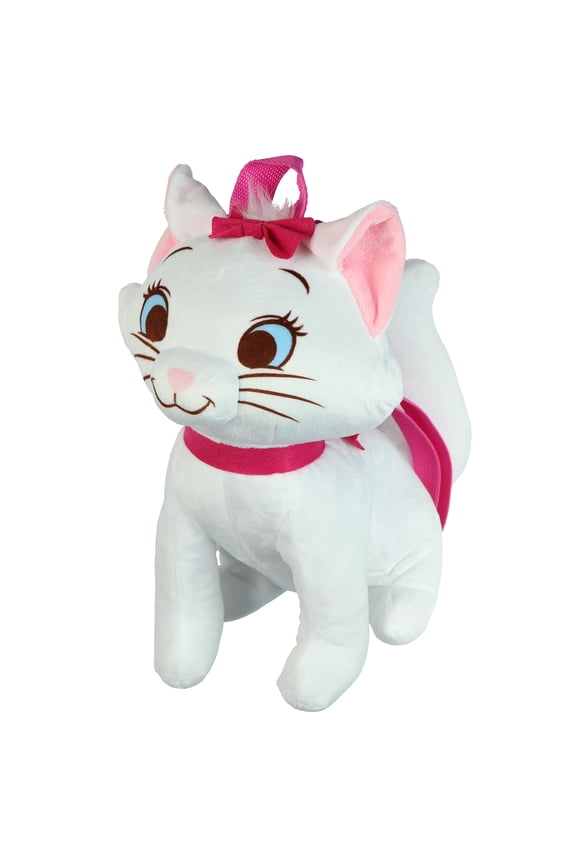 Disney The Aristocats Plush Backpack Marie Bag 12" With Adjustable Straps