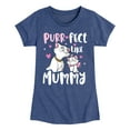 thumbnail image 1 of Disney - The Aristocats - Purr-fect Like Mummy - Toddler & Youth Girls Short Sleeve Graphic T-Shirt, 1 of 5