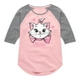 thumbnail image 1 of Disney - The Aristocats - Simply Marie - Toddler & Youth Girls Raglan Graphic T-Shirt, 1 of 5