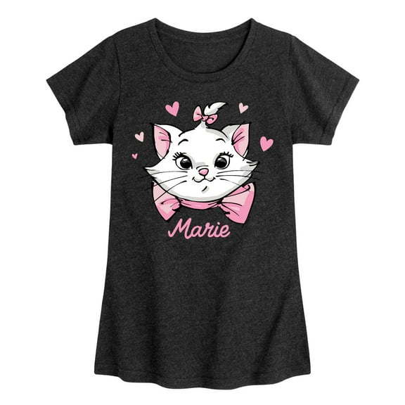 Disney - The Aristocats - Simply Marie - Toddler & Youth Girls Short Sleeve Graphic T-Shirt