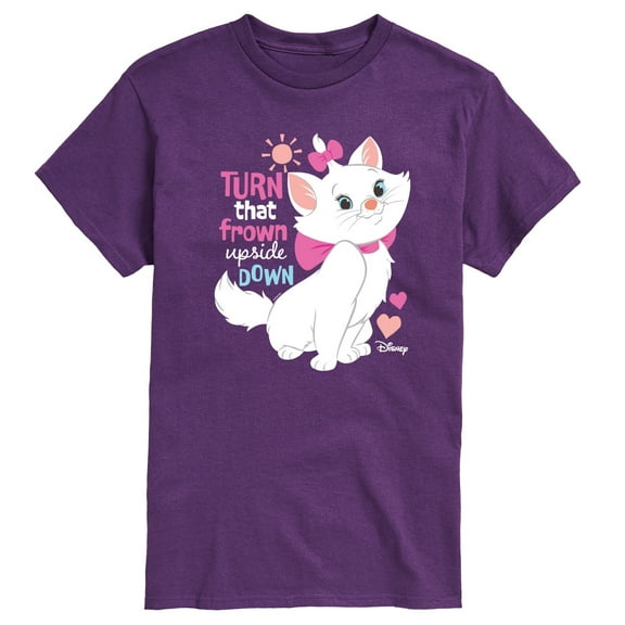 Disney - The Aristocats - Turn That Frown Upside Down - Men's Short Sleeve Graphic T-Shirt