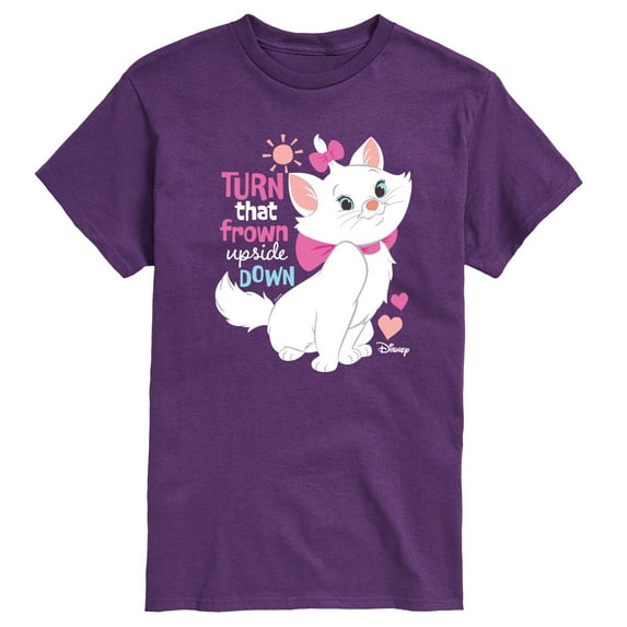 Disney - The Aristocats - Turn That Frown Upside Down - Men's Short Sleeve Graphic T-Shirt