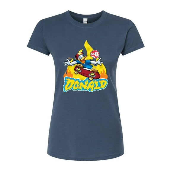 Disney - The Donald  - Juniors Fitted Graphic T-Shirt