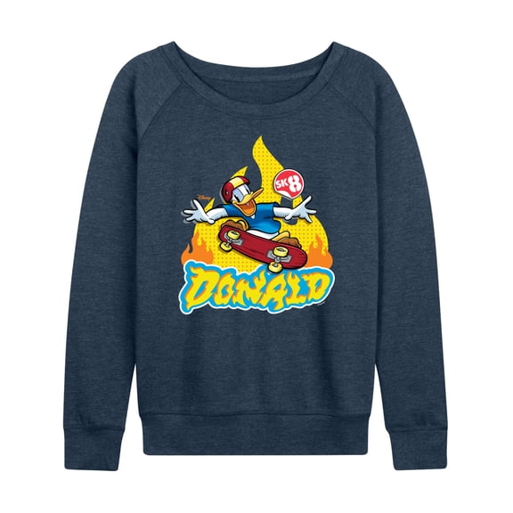 Disney - The Donald - Women's Lightweight French Terry Long Sleeve Shirt