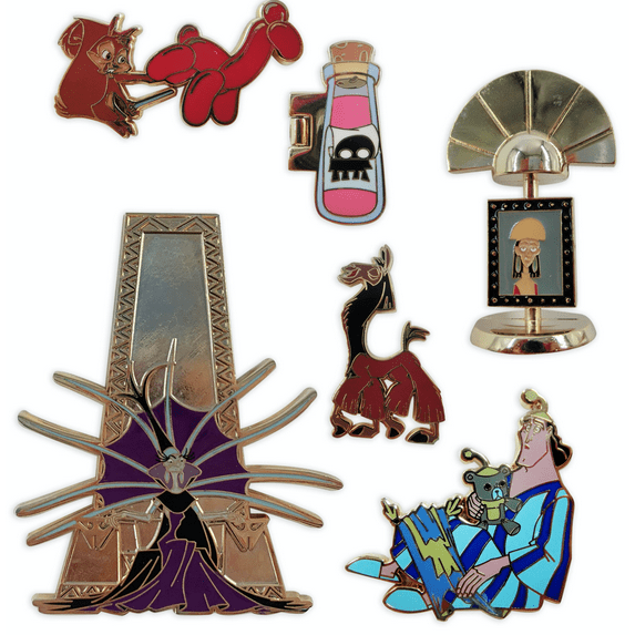 Disney The Emperor's New Groove 20th Anniversary Pin Set 6 Limited New With Box