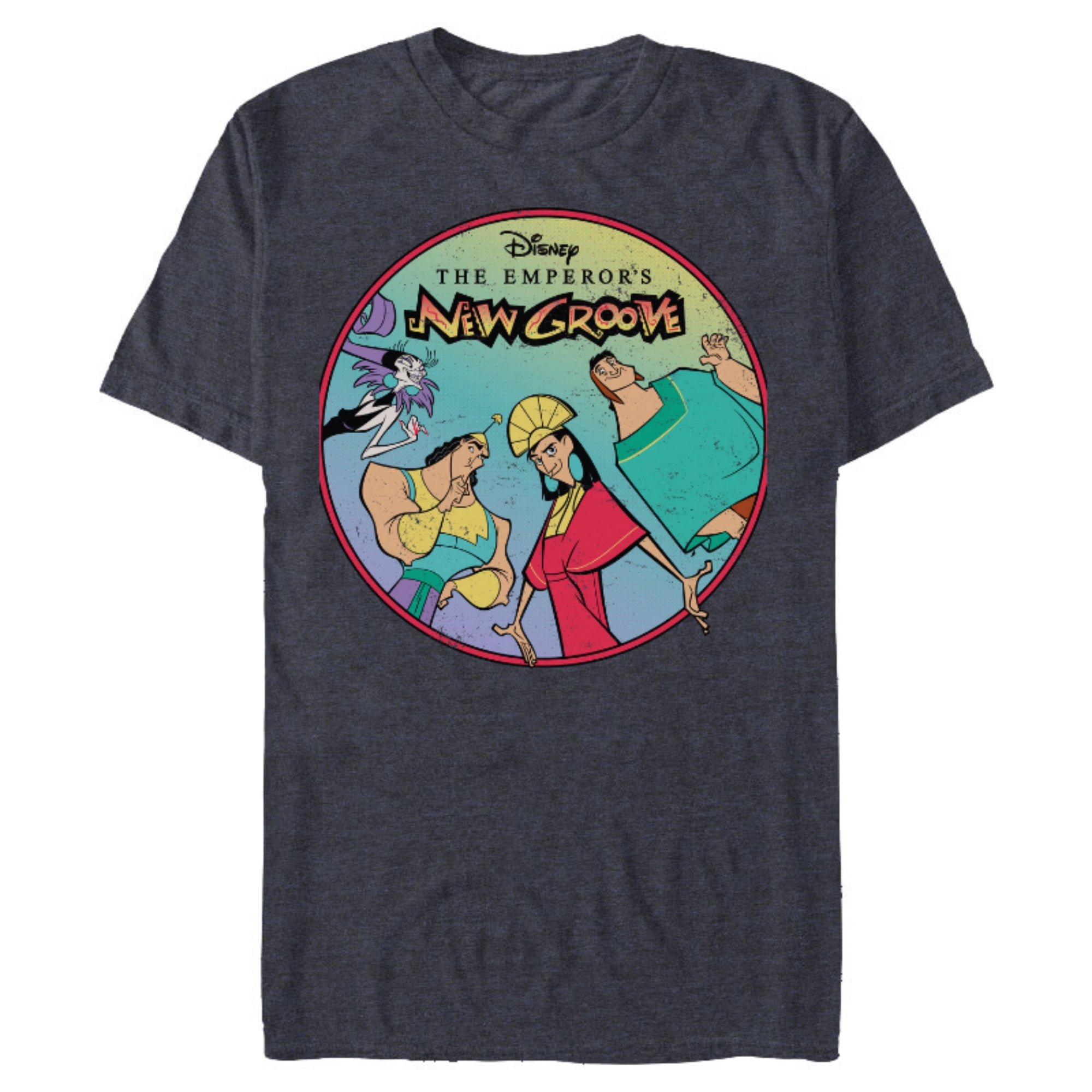 Disney The Emperor's New Groove Characters T-Shirt- Short Sleeve ...