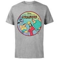 thumbnail image 1 of Disney The Emperor's New Groove Characters T-Shirt - Short Sleeve Cotton T-Shirt for Adults - Customized-Athletic Heather, 1 of 5