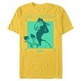 thumbnail image 1 of Disney The Emperor's New Groove Llama No Touchy T-Shirt- Short Sleeve Blended T-Shirt for Adults - Customized-Yellow, 1 of 5