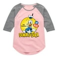 thumbnail image 1 of Disney - The Fabulous Donald Duck - Toddler & Youth Girls Raglan Graphic T-Shirt, 1 of 4