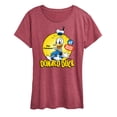 thumbnail image 1 of Disney - The Fabulous Donald Duck - Women's Short Sleeve Graphic T-Shirt, 1 of 4