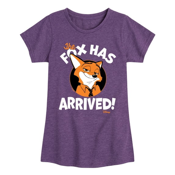 Disney - The Fox Has Arrived - Toddler & Youth Girls Short Sleeve Graphic T-Shirt
