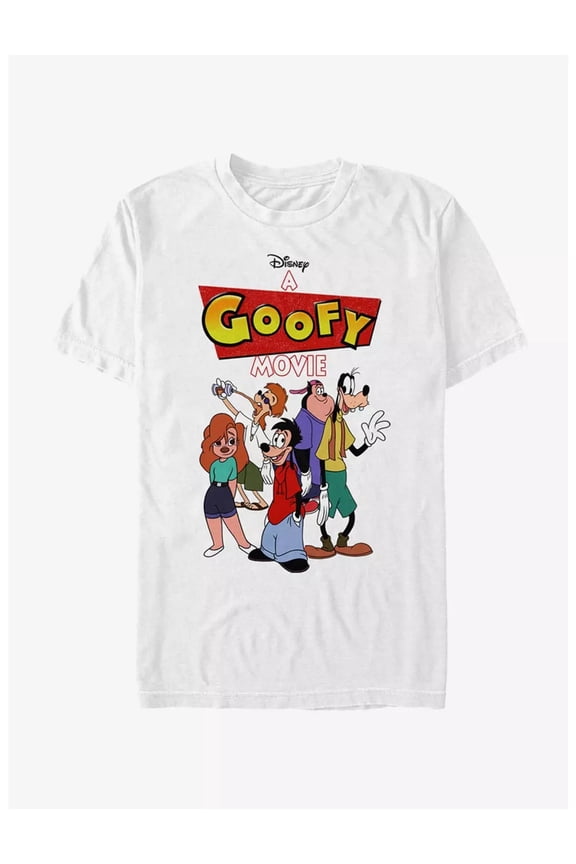 Disney The Goofy Movie Logo Group Max Powerline Roxanne Pop T-shirt