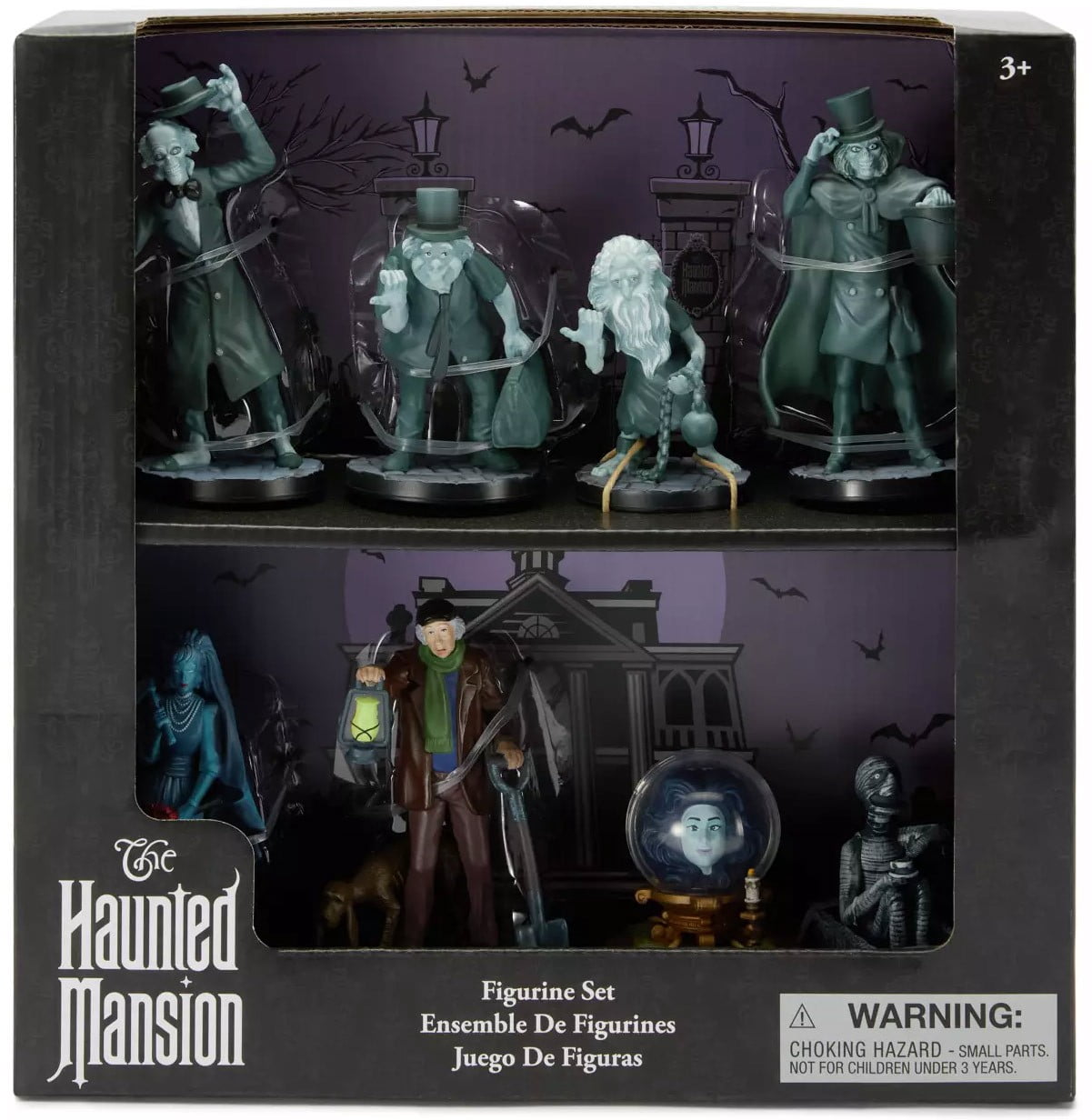 Disney The Haunted Mansion Deluxe 8-Piece PVC Figure Playset