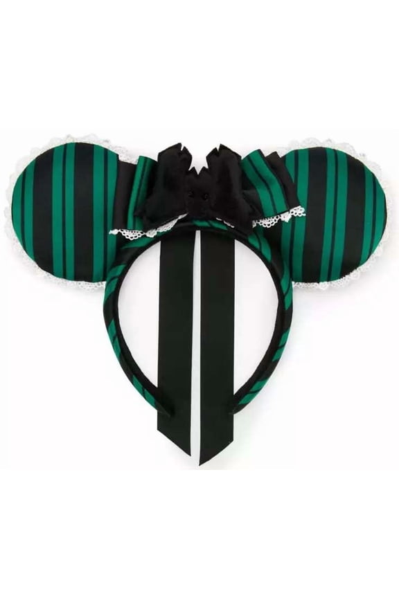 The Haunted Mansion Ghost Host Mickey Ear Headband for Adults