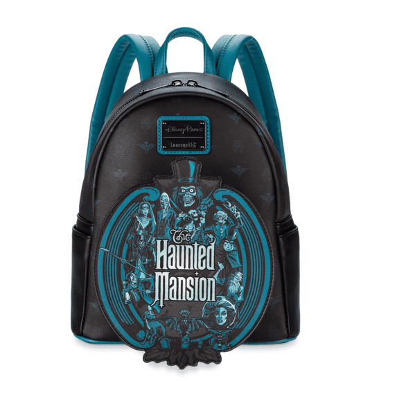 Disney The Haunted Mansion Glow in the Dark Loungefly Mini Backpack New with Tag