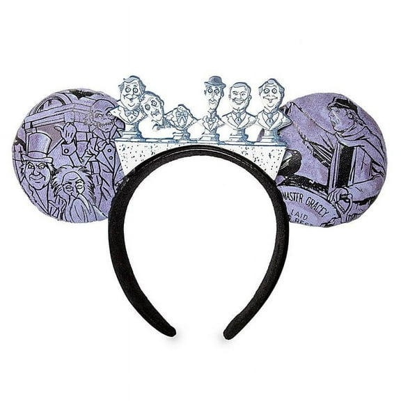 Disney The Haunted Mansion Graveyard Ear Headband for Adults New with Tag