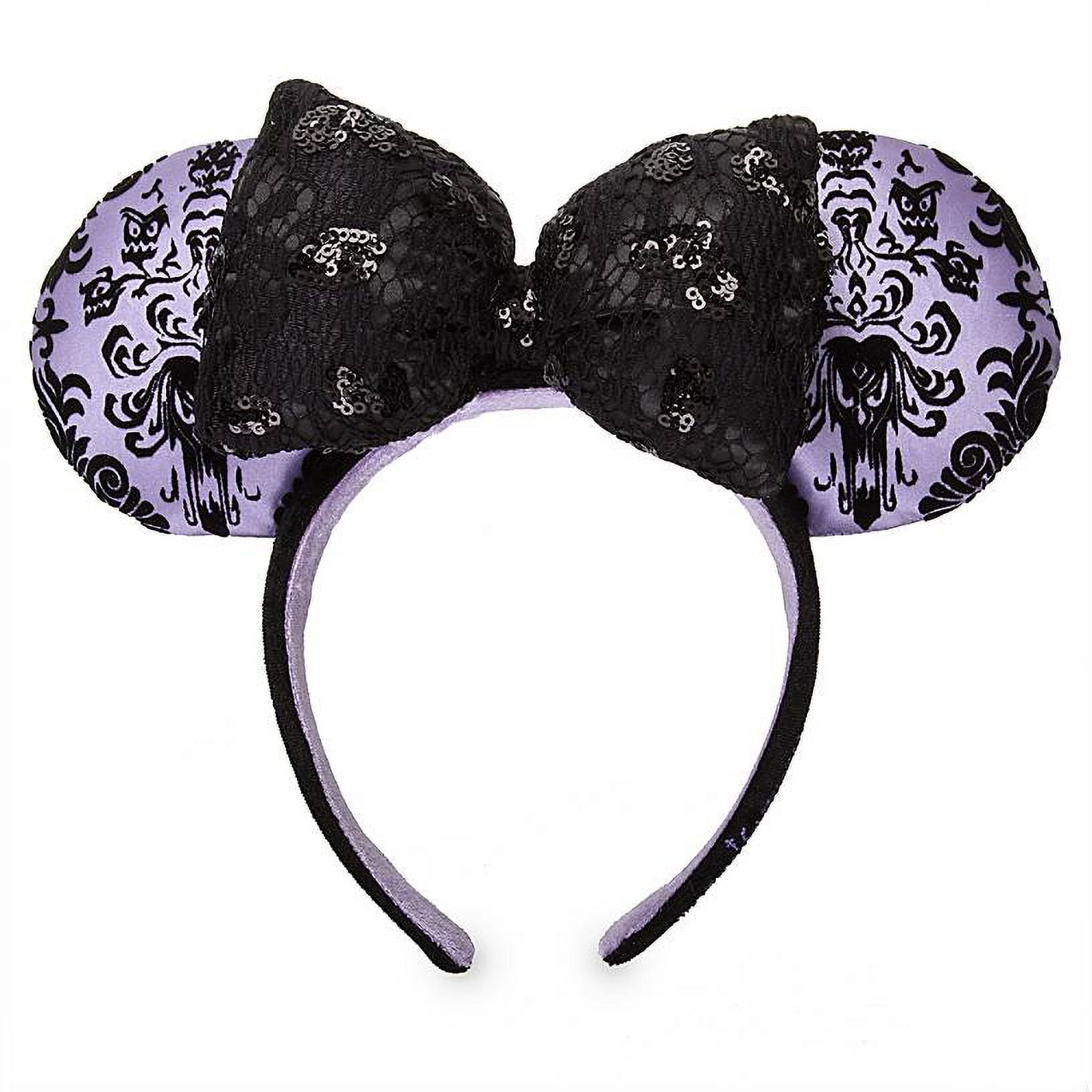 ☆US Disney Parks☆Haunted Mansion 壁紙柄カチューシャ Disney The Haunted Mansion Wallpaper Ear Headband for Adults