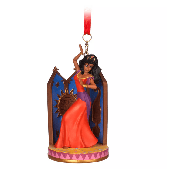 Disney The Hunchback of Notre Dame Esmeralda Sketchbook Christmas Ornament New