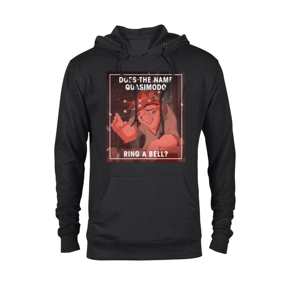Disney The Hunchback of Notre Dame Quasimodo Funny T-Shirt - Pullover Hoodie for Adults - Customized-Black