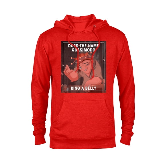 Disney The Hunchback of Notre Dame Quasimodo Funny T-Shirt - Pullover Hoodie for Adults - Customized-Red Heather