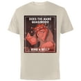 thumbnail image 1 of Disney The Hunchback of Notre Dame Quasimodo Funny T-Shirt - Short Sleeve Cotton T-Shirt for Adults - Customized-Natural, 1 of 5