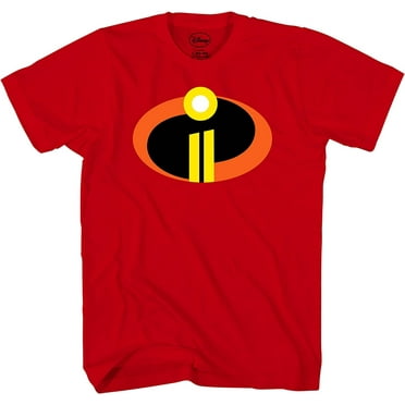 Incredibles The Symbol Youth T-Shirt – Red, 100% Cotton, Officially Licensed Kids' Tee