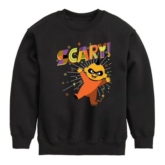 Disney - The Incredibles Halloween - Scary Jack Jack - Toddler & Youth Crewneck Fleece Sweatshirt