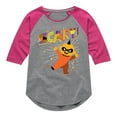 thumbnail image 1 of Disney - The Incredibles Halloween - Scary Jack Jack - Toddler & Youth Girls Raglan Graphic T-Shirt, 1 of 5
