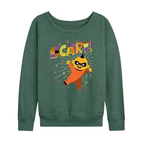 Disney - The Incredibles Halloween - Scary Jack Jack - Women's Lightweight French Terry Long Sleeve Shirt