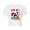 thumbnail image 1 of Disney The Incredibles - Holiday - Ready For A Super Christmas - Juniors Cropped Cotton Blend T-Shirt, 1 of 5