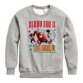 thumbnail image 1 of Disney The Incredibles - Holiday - Ready For A Super Christmas - Toddler & Youth Crewneck Fleece Sweatshirt, 1 of 5