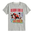 thumbnail image 1 of Disney The Incredibles - Holiday - Ready For A Super Christmas - Toddler & Youth Short Sleeve Graphic T-Shirt, 1 of 5