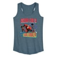 thumbnail image 1 of Disney The Incredibles - Holiday - Ready For A Super Christmas - Women's Racerback Tank Top, 1 of 5