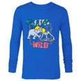 thumbnail image 1 of Disney The Jungle Book 55th Anniversary Stay Wild - Long Sleeve T-Shirt for Men - Customized-Navy, 1 of 5