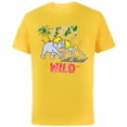 thumbnail image 1 of Disney The Jungle Book 55th Anniversary Stay Wild - Short Sleeve Cotton T-Shirt for Adults - Customized-Yellow, 1 of 5