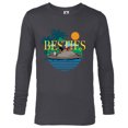 thumbnail image 1 of Disney The Jungle Book Bear Necessities 55th Anniversary - Long Sleeve T-Shirt for Men - Customized-Charcoal Heather, 1 of 5