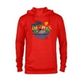 thumbnail image 1 of Disney The Jungle Book Bear Necessities 55th Anniversary - Pullover Hoodie for Adults - Customized-Red, 1 of 5