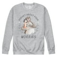 thumbnail image 1 of Disney - The Jungle Book - Forget About Your Worries - Men's Crew Fleece Sweatshirt, 1 of 5