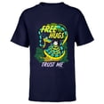 thumbnail image 1 of Disney The Jungle Book Free Hugs Trust Me - Short Sleeve T-Shirt for Kids - Customized-Navy, 1 of 5