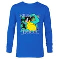 thumbnail image 1 of Disney The Jungle Book King King Louie 55th Anniversary - Long Sleeve T-Shirt for Men - Customized-Navy, 1 of 5